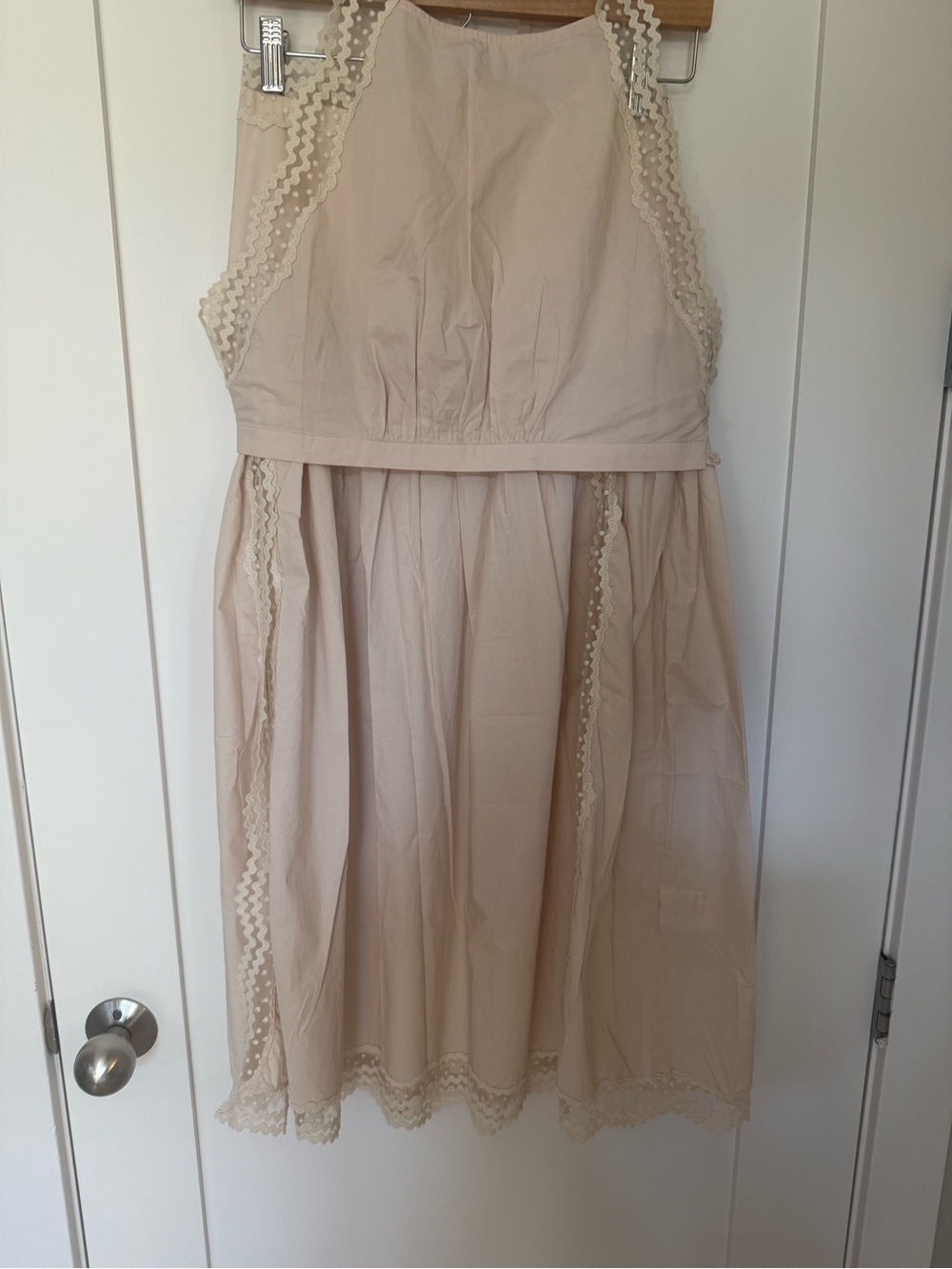 SANDRO outfit pink cotton trim SZ 1/ US4 $683 - Picture 6 of 14